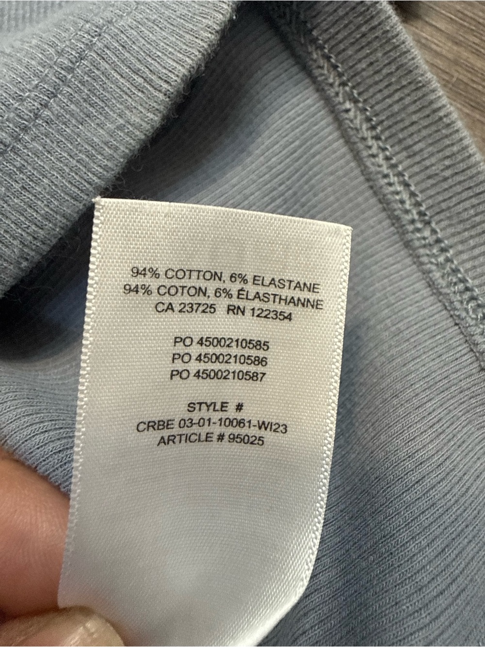 TNA | Ribbed Tee - Picture 4 of 4